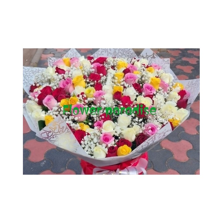 Assorted Roses Bonquet