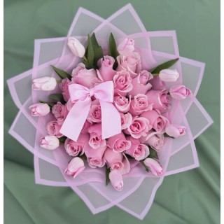 Fresh Pink Roses
